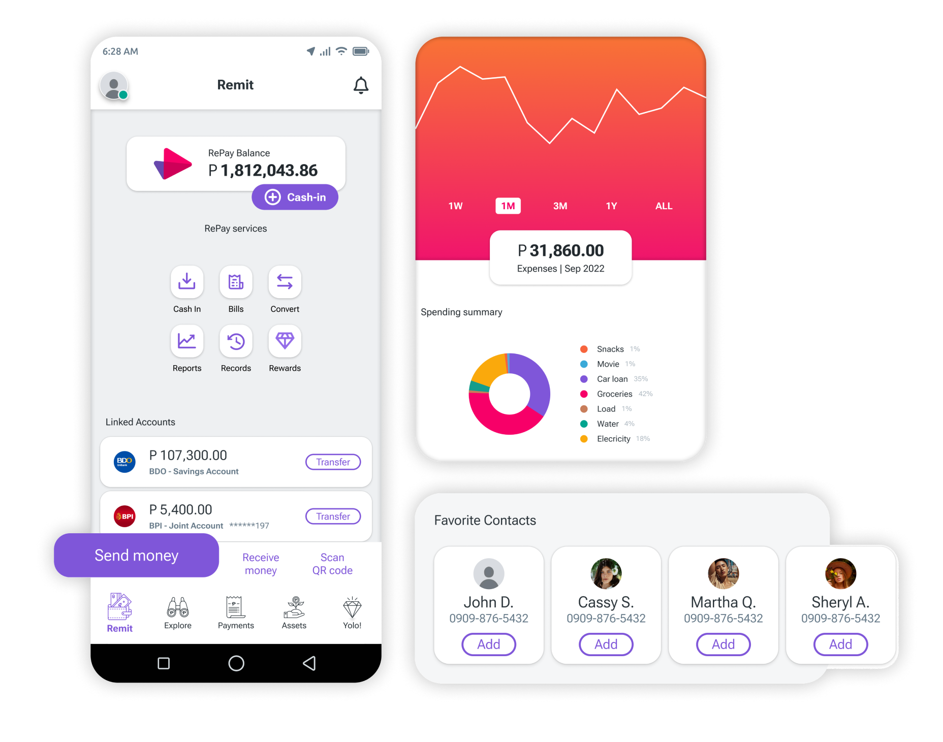 RePay's Complete Digital Mobile Wallet Feature